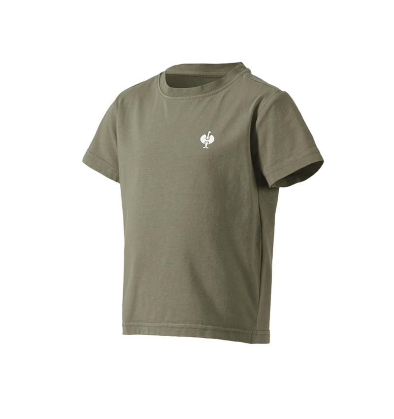 Shirts & Co.: T-Shirt e.s.motion ten pure, Kinder + moorgrün vintage 2