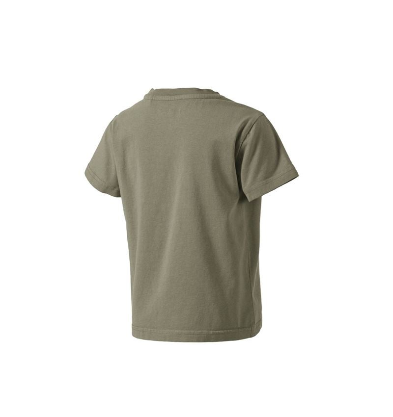 Shirts & Co.: T-Shirt e.s.motion ten pure, Kinder + moorgrün vintage 3