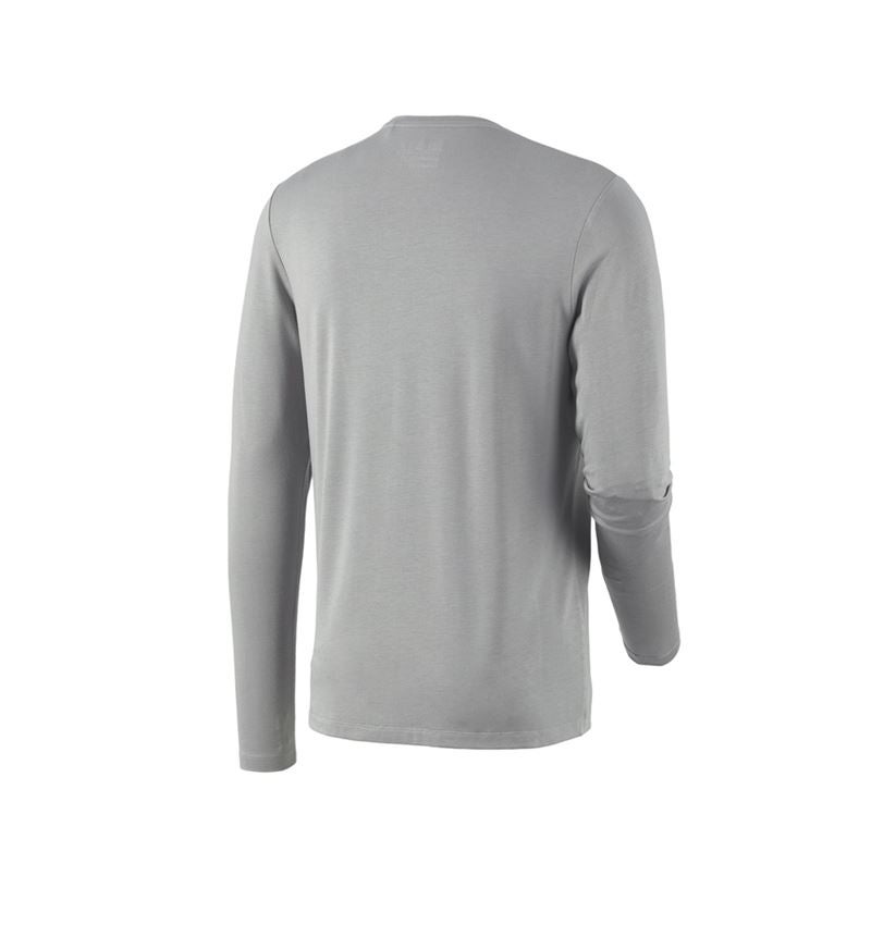 Shirts & Co.: Modal-Longsleeve e.s.concrete + perlgrau 5