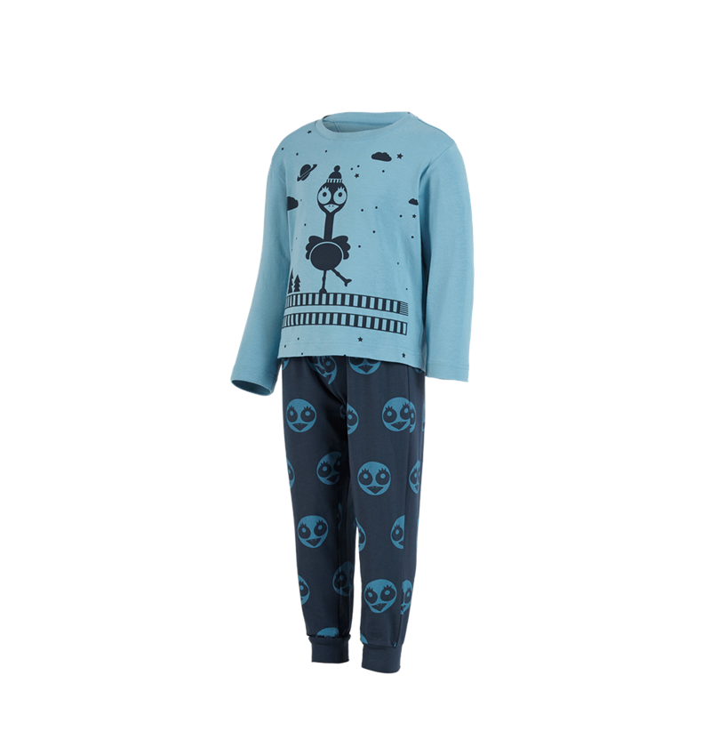 Für die Kleinen: e.s. Kinder Pyjama + schattenblau 2