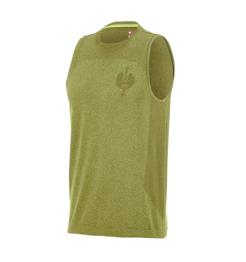 Shirts & Co.: Athletik-Shirt seamless e.s.trail + wacholdergrün melange 5