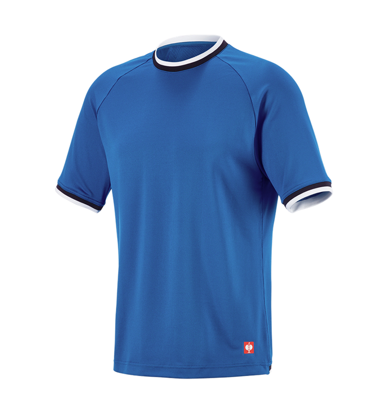 Hauts: T-shirt fonctionnel e.s.ambition + bleu gentiane/graphite 7