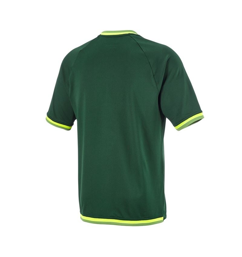 Bekleidung: Funktions T-Shirt e.s.ambition + grün/warngelb 7
