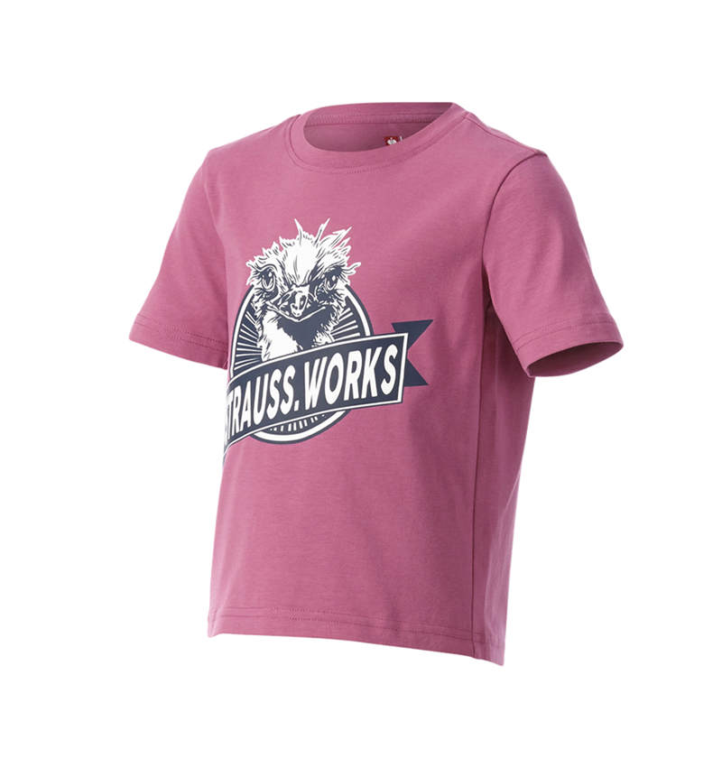 Hauts: e.s. T-shirt strauss works, enfants + rose tara 3