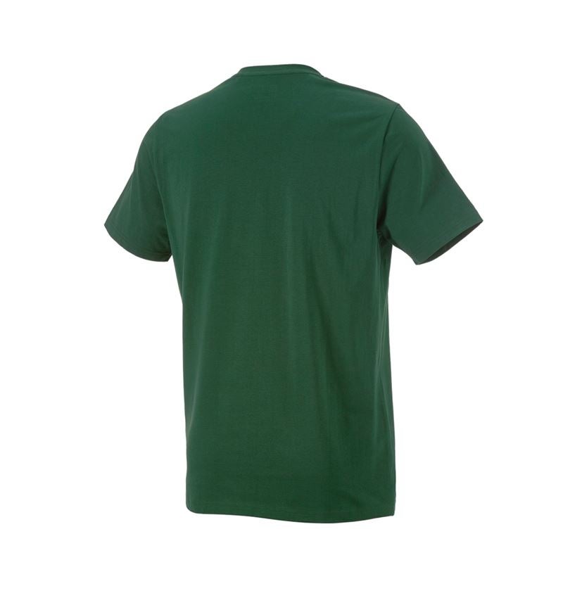 Bekleidung: e.s. T-Shirt strauss works + grün 1