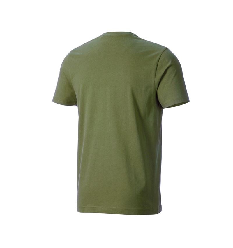 Vêtements: T-shirt e.s.iconic works + vert montagne 4