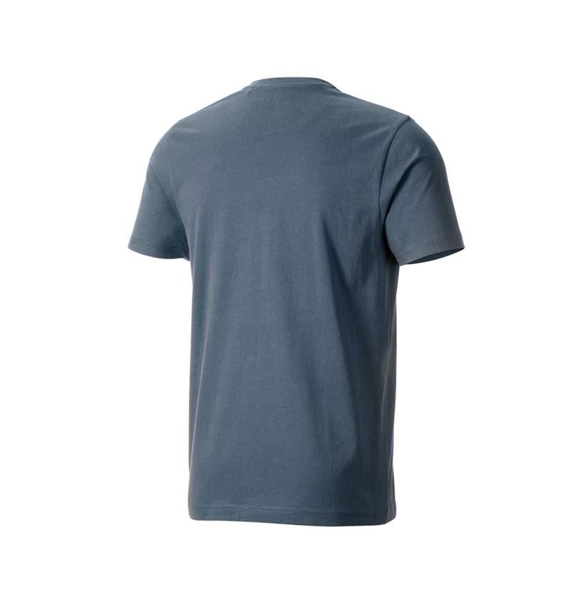Bekleidung: T-Shirt e.s.iconic works + oxidblau 4