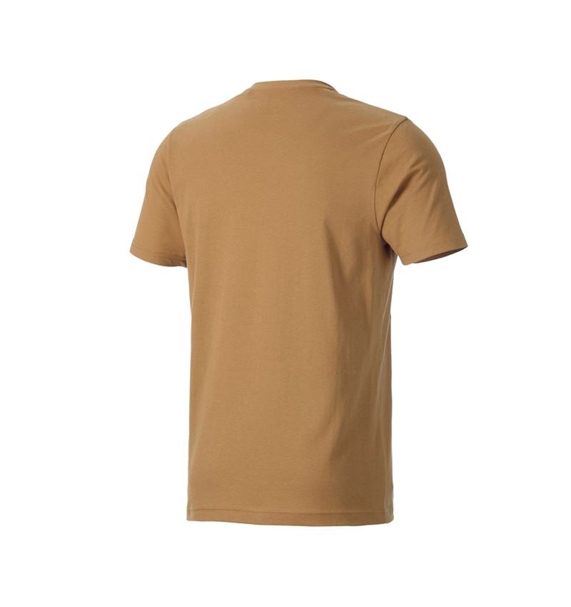 Hauts: T-shirt e.s.iconic works + brun amande 3