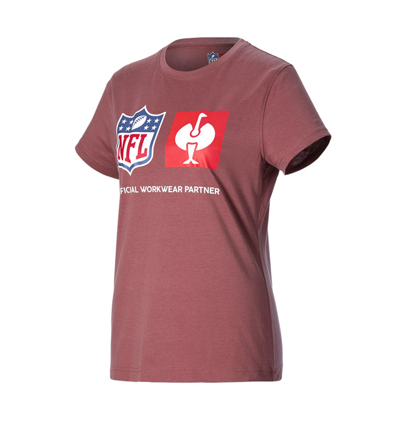 Vêtements: NFL T-Shirt cotton, ladies + rouge oxyde 4