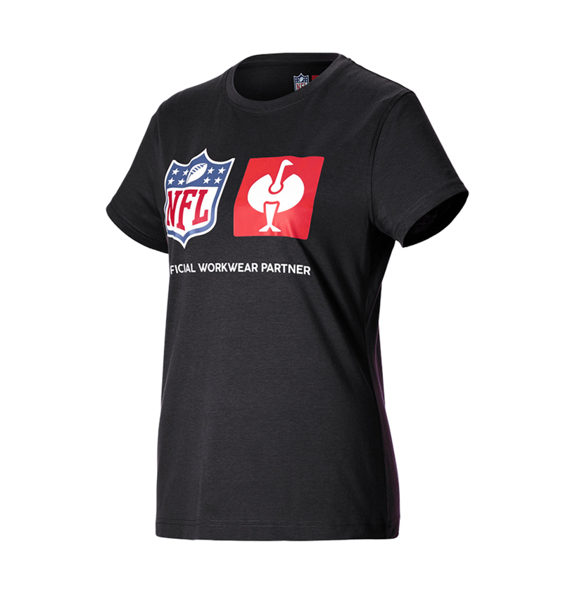 Collaborations: NFL T-Shirt cotton, ladies + noir 3