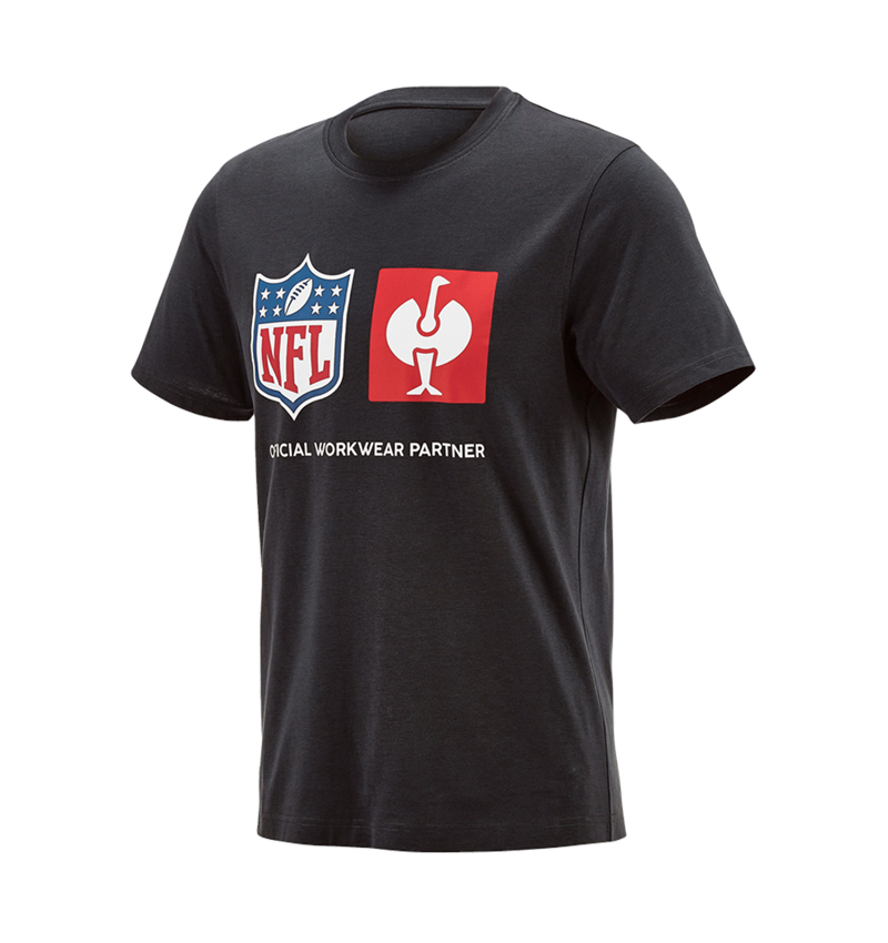 Vêtements: NFL T-Shirt cotton + noir 6