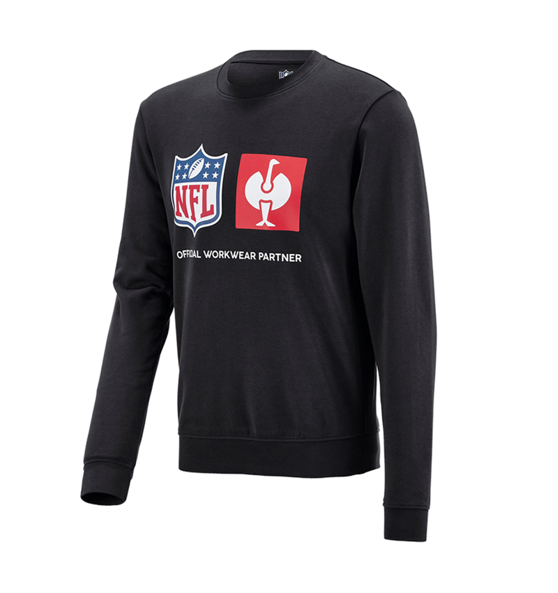 Collaborations: NFL Sweatshirt cotton + noir 3