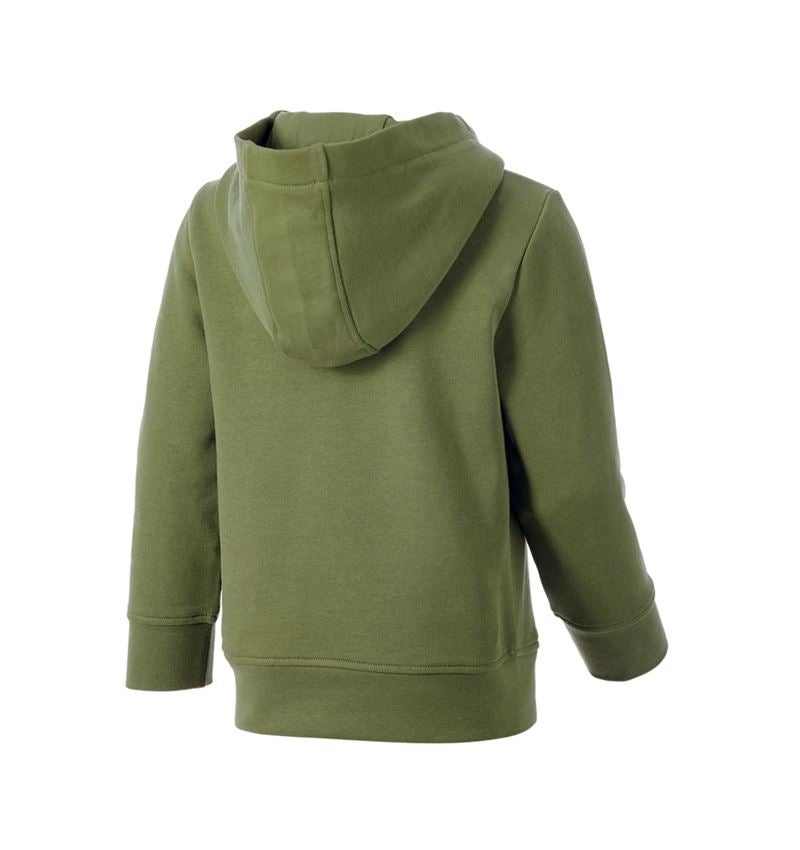 Shirts & Co.: Hoody-Sweatshirt e.s.iconic works, Kinder + berggrün 6