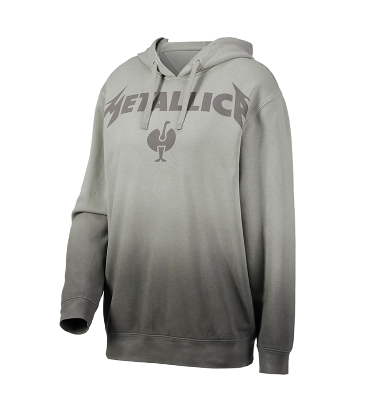 Collaborations: Metallica cotton hoodie, ladies + gris magnétique/granit 3