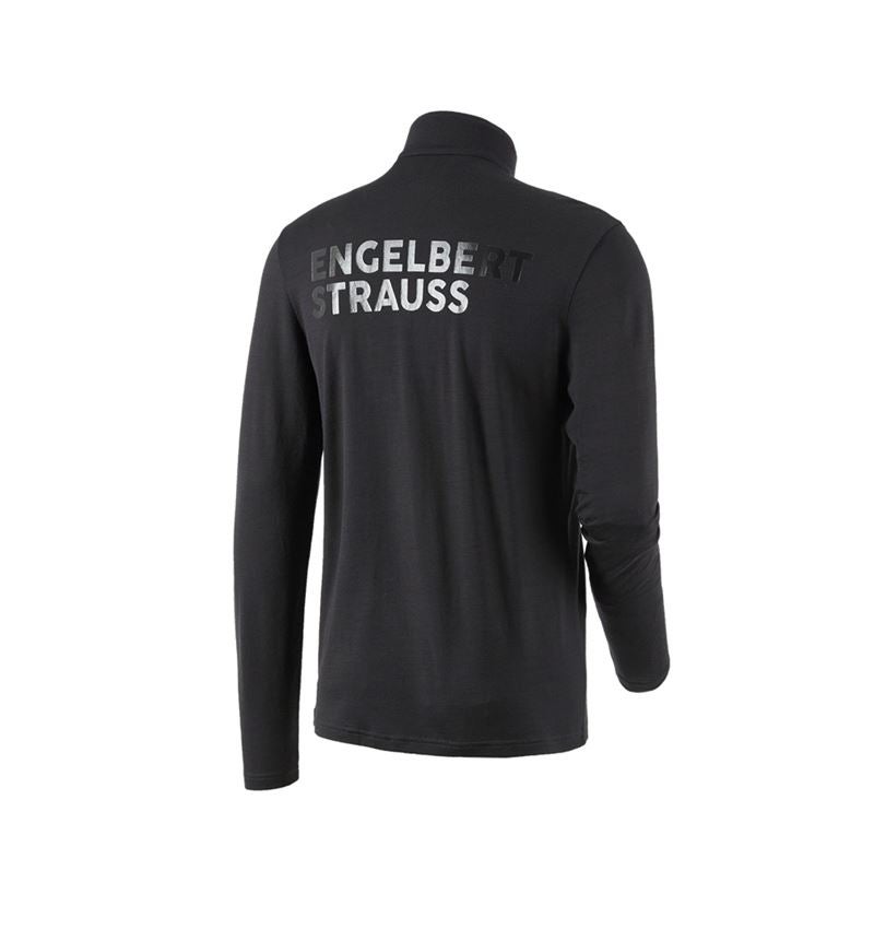 Shirts & Co.: Troyer Merino e.s.trail + schwarz 4