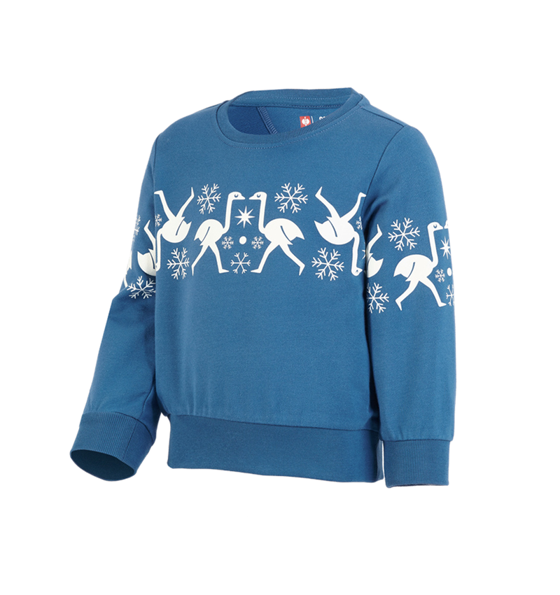 Für die Kleinen: e.s. Norweger Sweatshirt, Kinder + baltikblau 2