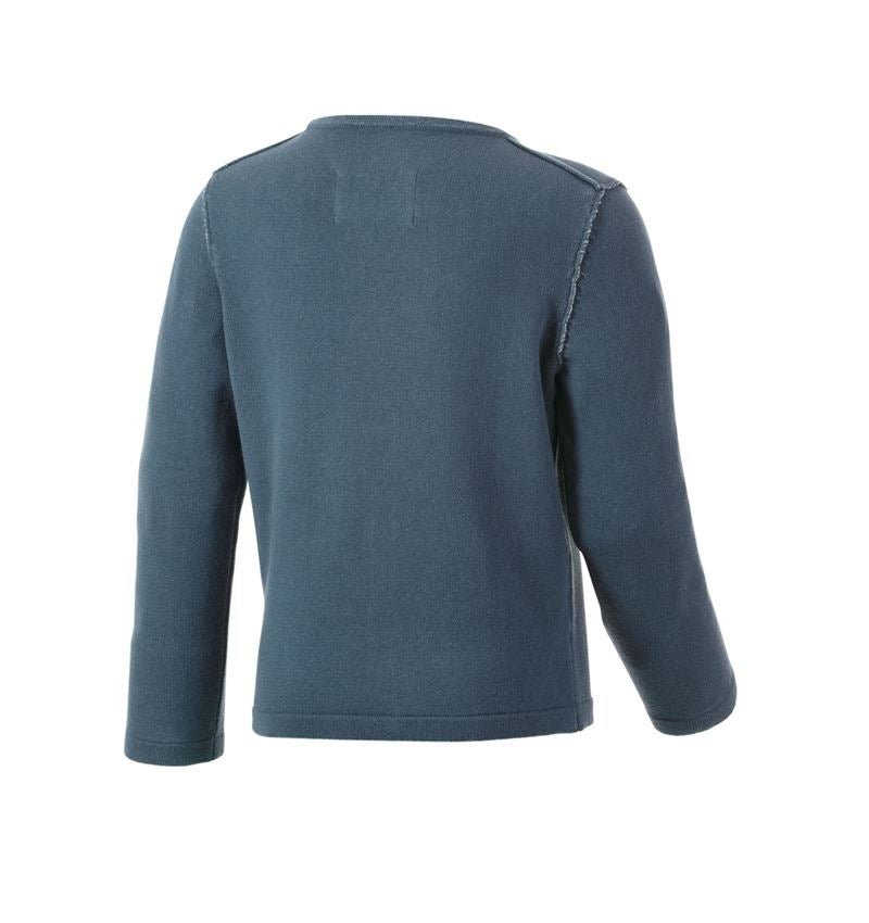 Bekleidung: Strickpullover e.s.iconic, Kinder + oxidblau 9