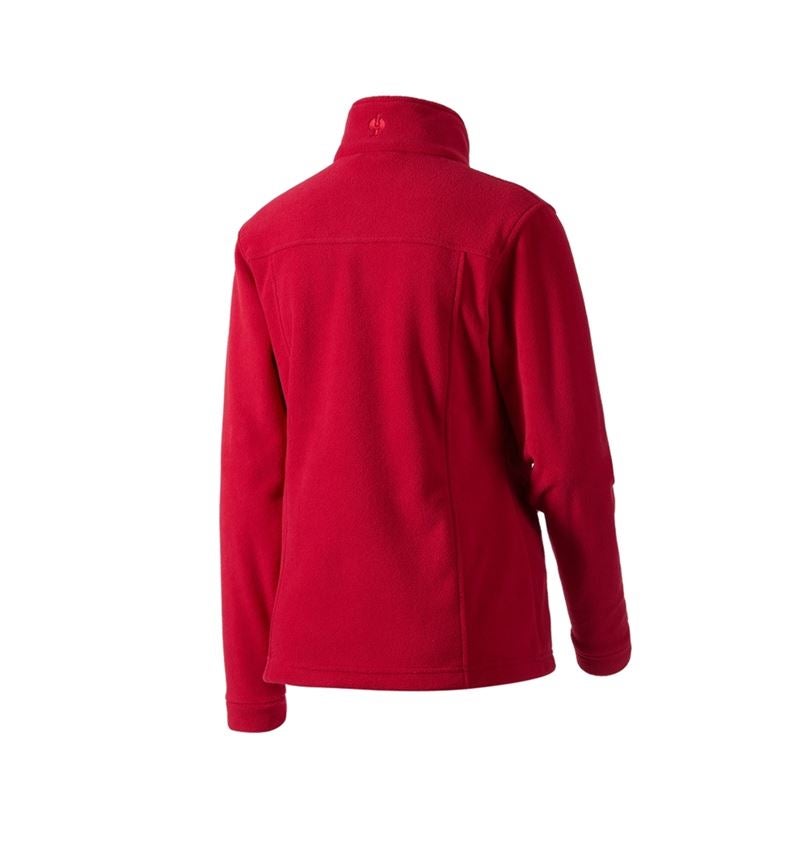 Froid: Veste en laine polaire e.s.classic, femmes + rouge 1