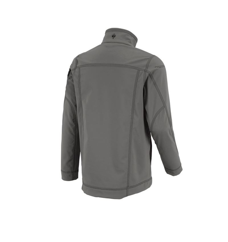 Installateurs / Plombier: Veste Softshell e.s.roughtough + titane 3