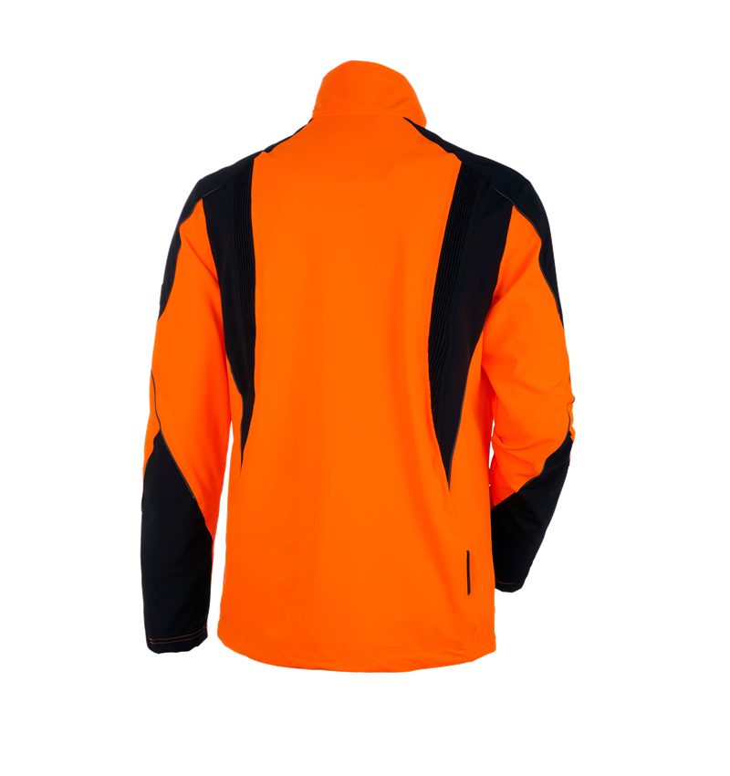Vêtements sylviculture /anti coupures: Veste de forestier e.s.vision d’été + orange fluo/noir 3