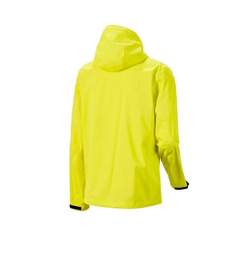 Vestes de travail: Coupe-vent light-pack e.s.trail + jaune acide/noir 4