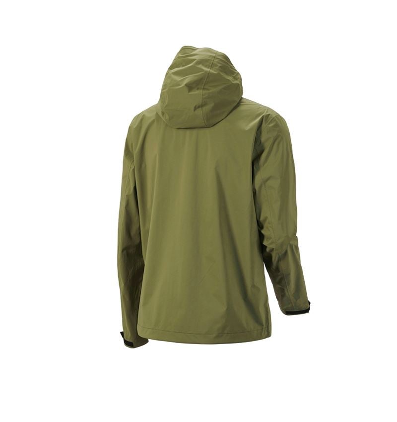 Vestes de travail: Coupe-vent light-pack e.s.trail + vert genévrier/vert citron 4