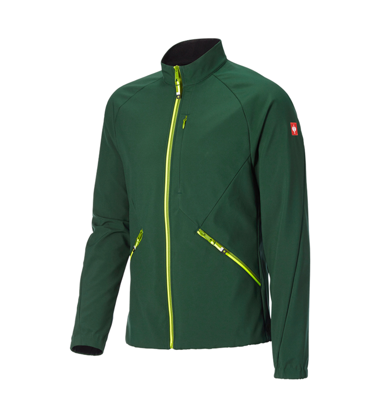 Thèmes: Veste Softshell e.s.ambition + vert/jaune fluo 7