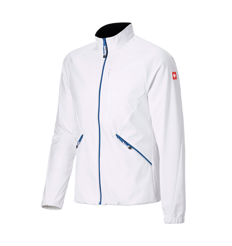 Vêtements: Veste Softshell e.s.ambition + blanc/bleu gentiane 6