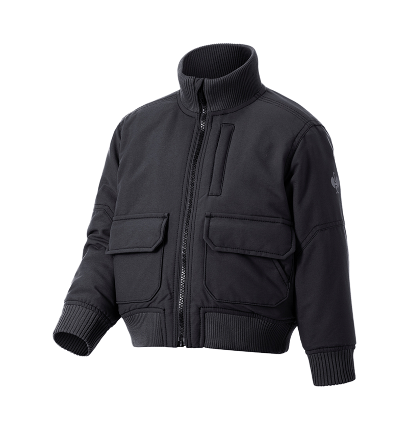 Bekleidung: Pilotenjacke e.s.iconic, Kinder + schwarz 5