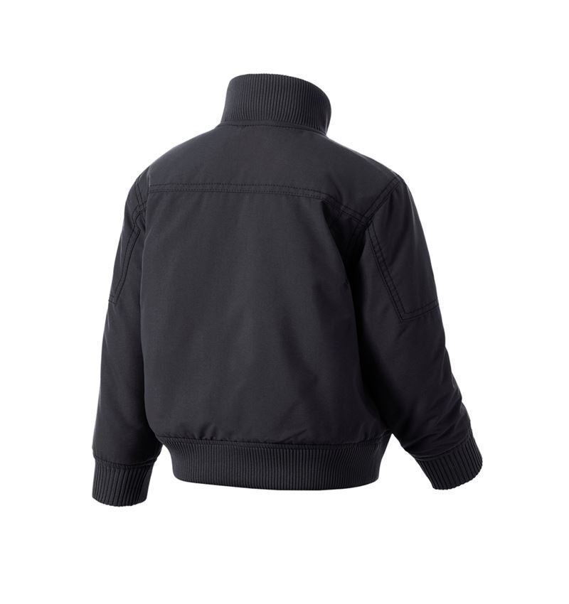 Bekleidung: Pilotenjacke e.s.iconic, Kinder + schwarz 6