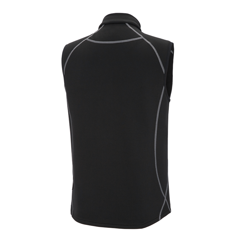 Menuisiers: Gilet thermo stretch e.s.motion 2020 + noir/platine 3