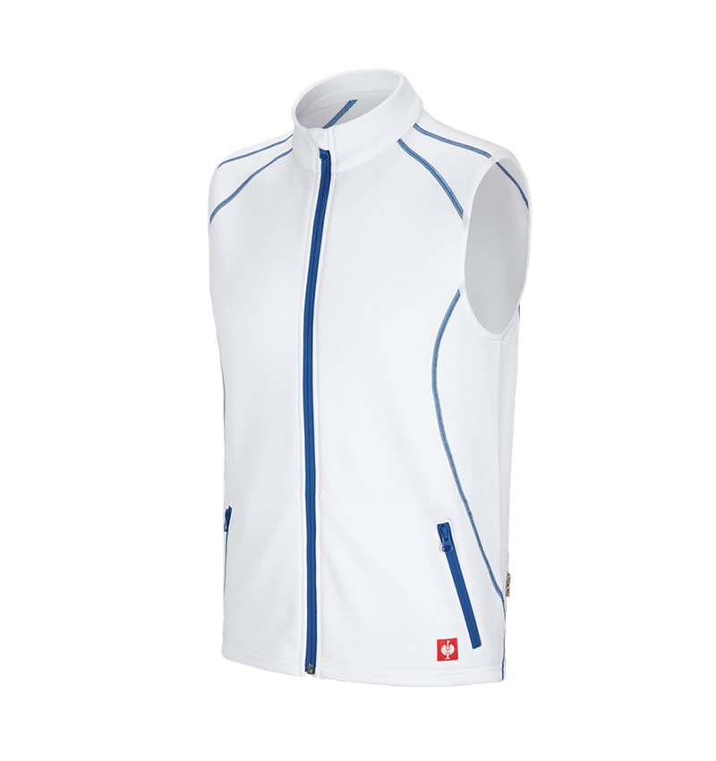 Installateurs / Plombier: Gilet thermo stretch e.s.motion 2020 + blanc/bleu gentiane 3