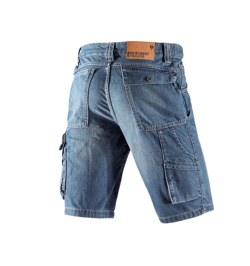 Themen: e.s. Worker-Jeans-Short + stonewashed 3