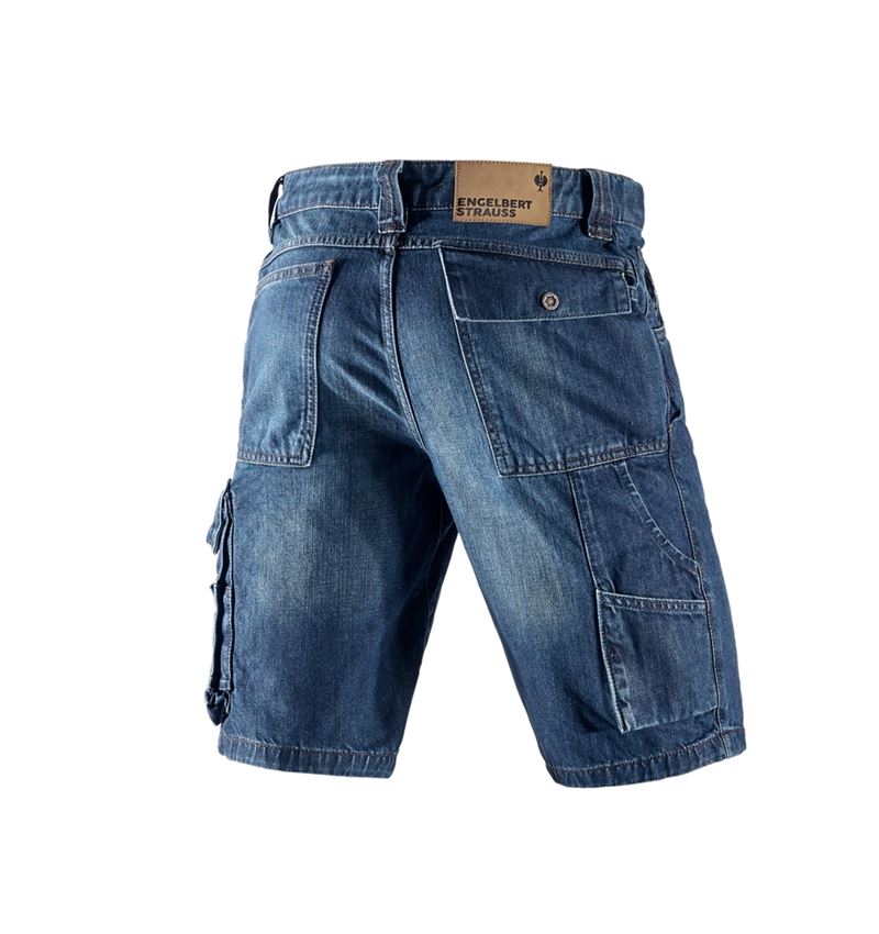 Themen: e.s. Worker-Jeans-Short + darkwashed 3
