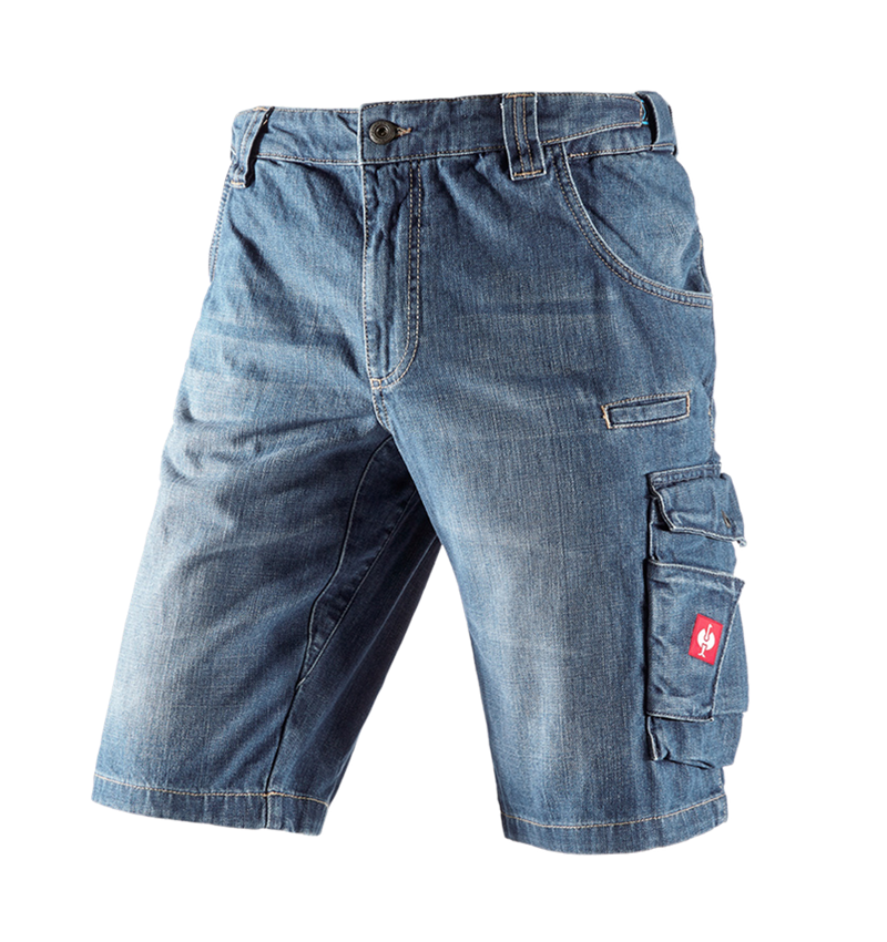 Schreiner / Tischler: e.s. Worker-Jeans-Short + stonewashed 2