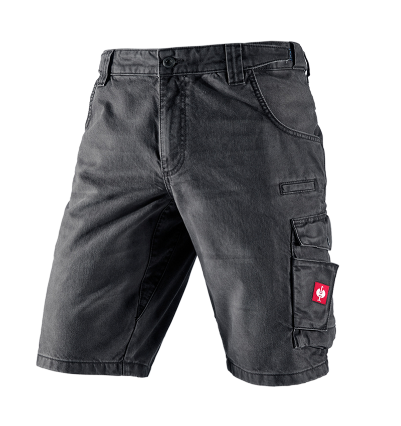 Installateur / Klempner: e.s. Worker-Jeans-Short + graphit