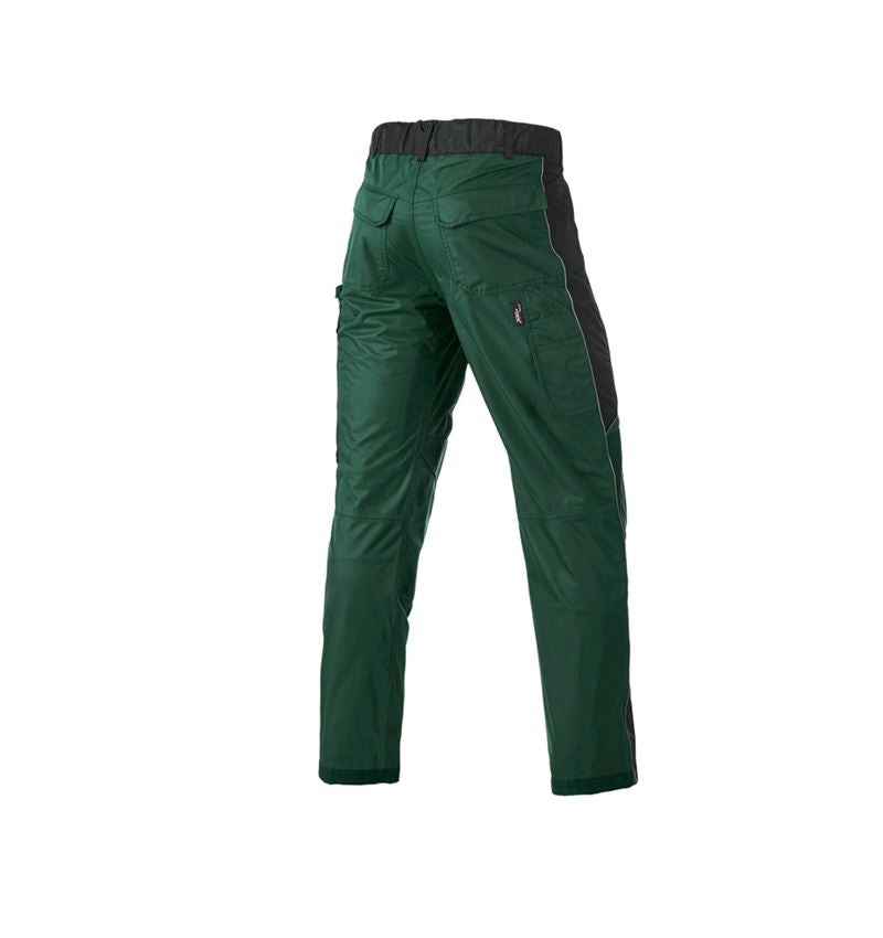 Horti-/ Sylvi-/ Agriculture: Pantalon à taille élastique fonction e.s.prestige + vert/noir 3