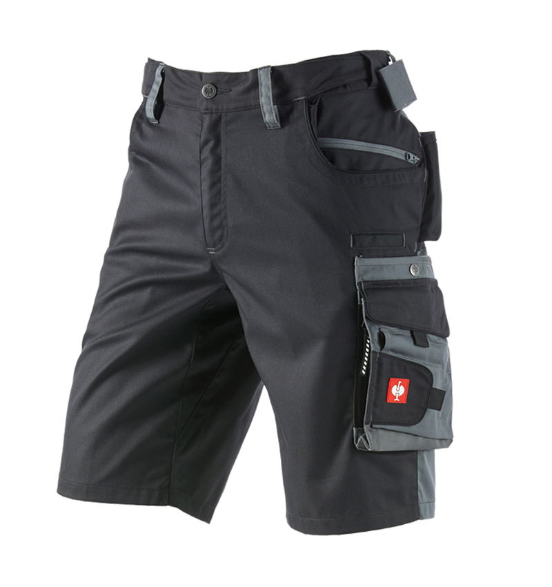 Pantalons de travail: Short e.s.motion + graphite/ciment 2