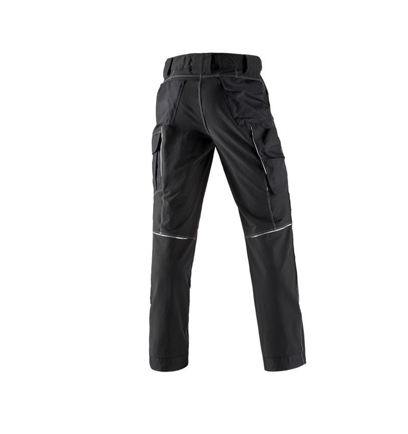 Pantalons de travail: Fonct. pantalon à taille élast. e.s.dynashield + noir 3
