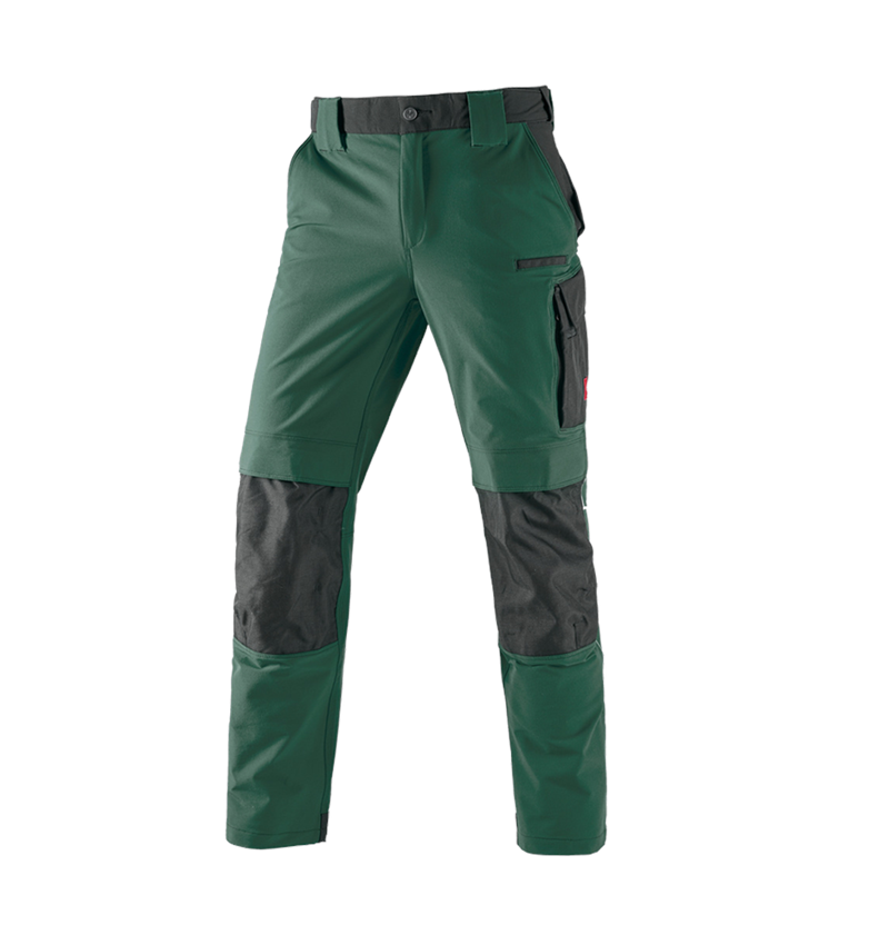Installateurs / Plombier: Fonct. pantalon à taille élast. e.s.dynashield + vert/noir 2