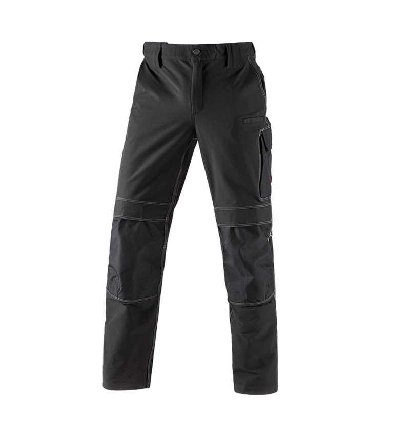 Horti-/ Sylvi-/ Agriculture: Fonct. pantalon à taille élast. e.s.dynashield + noir 2