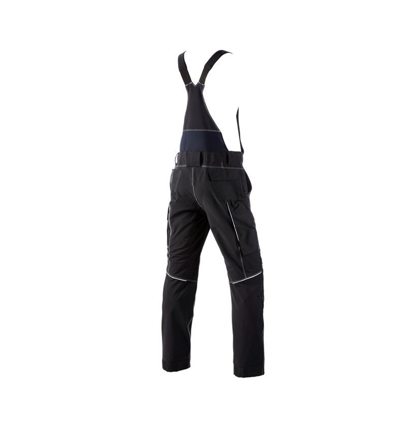 Pantalons de travail: Fonctionnel salopette e.s.dynashield + noir 3