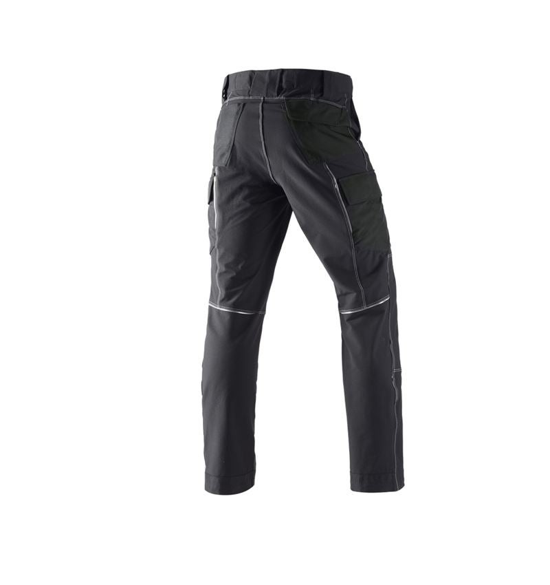 Pantalons de travail: Fonctionnel pantalon cargo d’hiver e.s.dynashield + noir 1