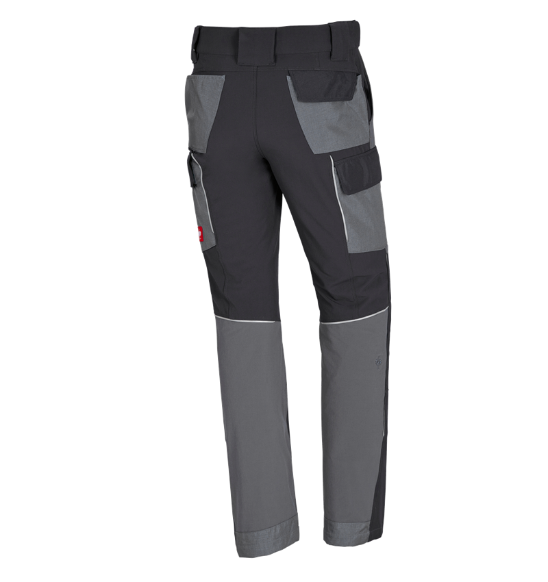 Froid: Fonctionnel pantalon cargo d’hiver e.s.dynashield + ciment/graphite 1