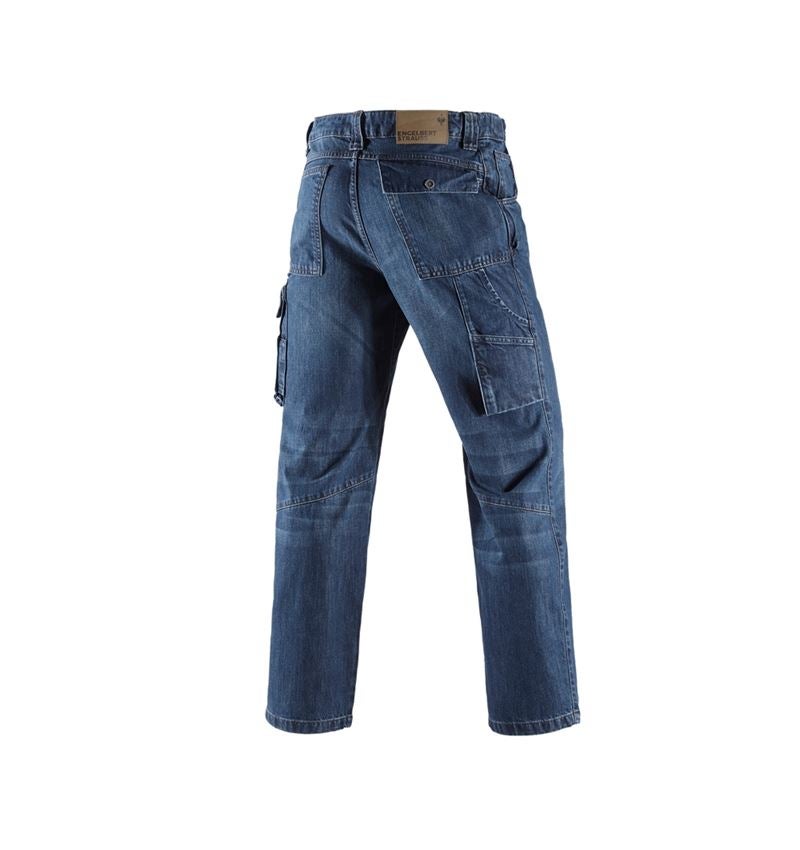 Pantalons de travail: e.s. Jeans Worker + darkwashed 5