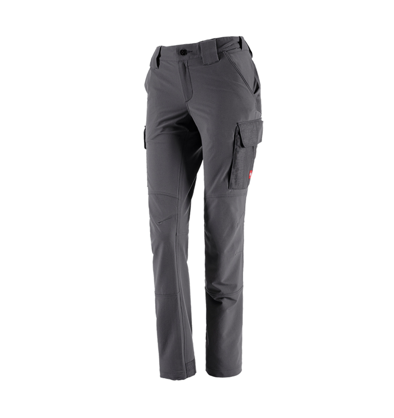 Pantalons de travail: Fonct. pantalon Cargo e.s.dynashield solid, femmes + anthracite 1
