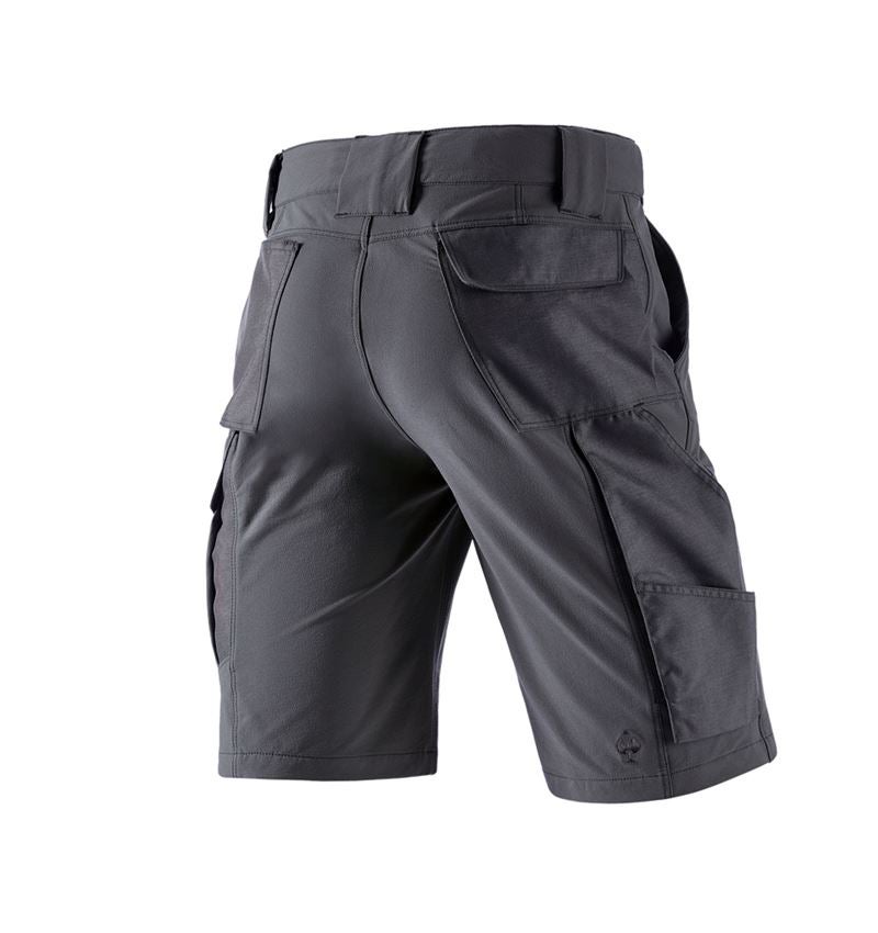Pantalons de travail: Fonctionnelle short e.s.dynashield solid + anthracite 6