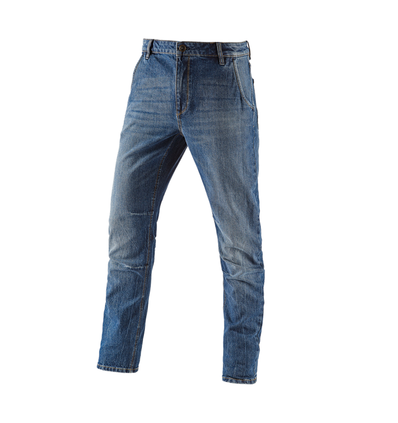 Installateur / Klempner: e.s. 5-Pocket-Jeans POWERdenim + stonewashed 2