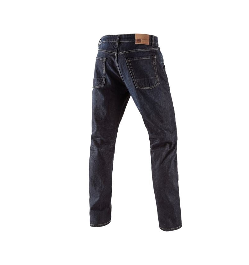 Schreiner / Tischler: e.s. 5-Pocket-Jeans POWERdenim + darkwashed 2