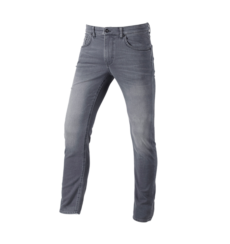 Pantalons de travail: e.s. Jeans à 5 poches jog-denim + greywashed 2